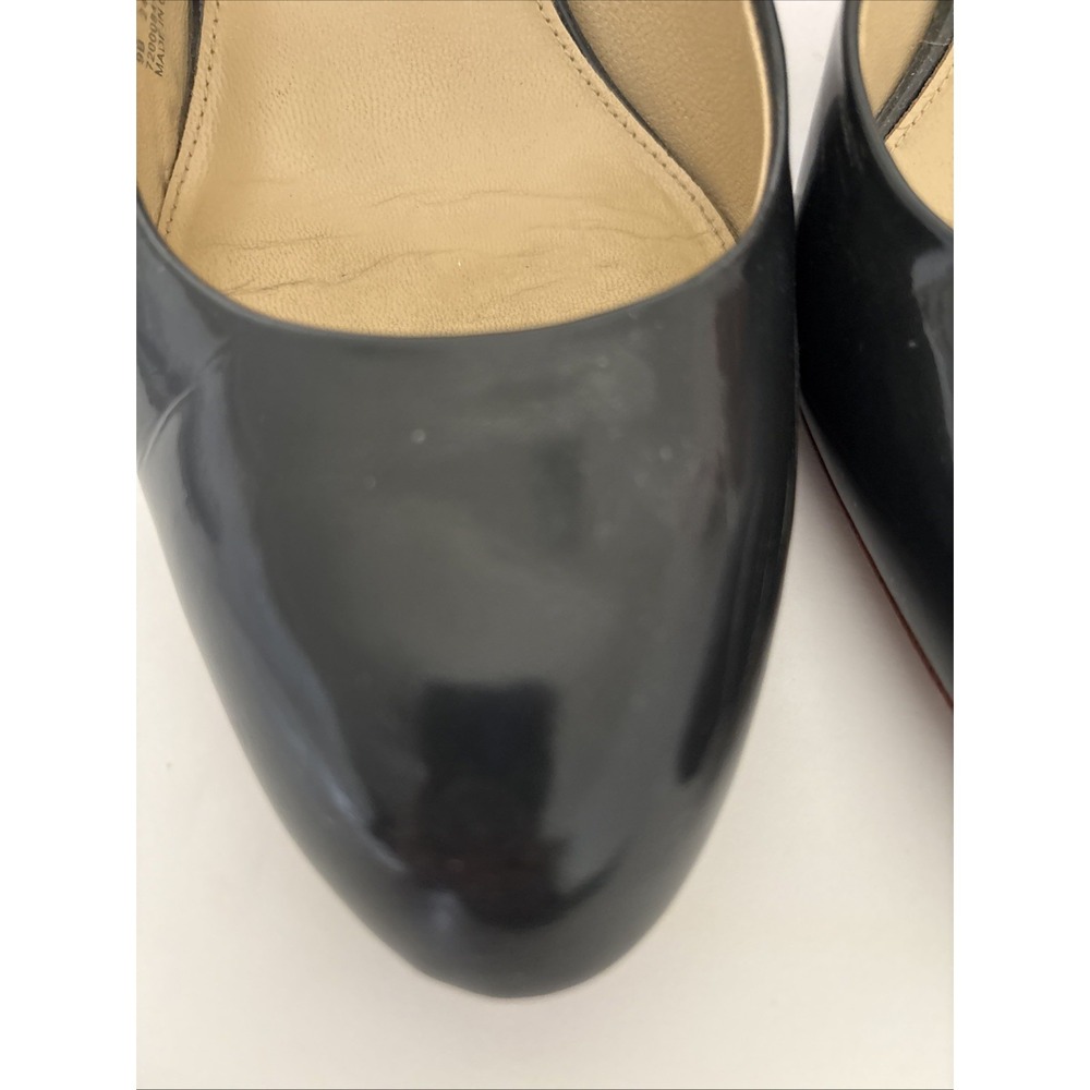Coach New York Rosey Women's Pumps Size 9 B Navy Black Heels Patent Leather - Picture 10 of 10